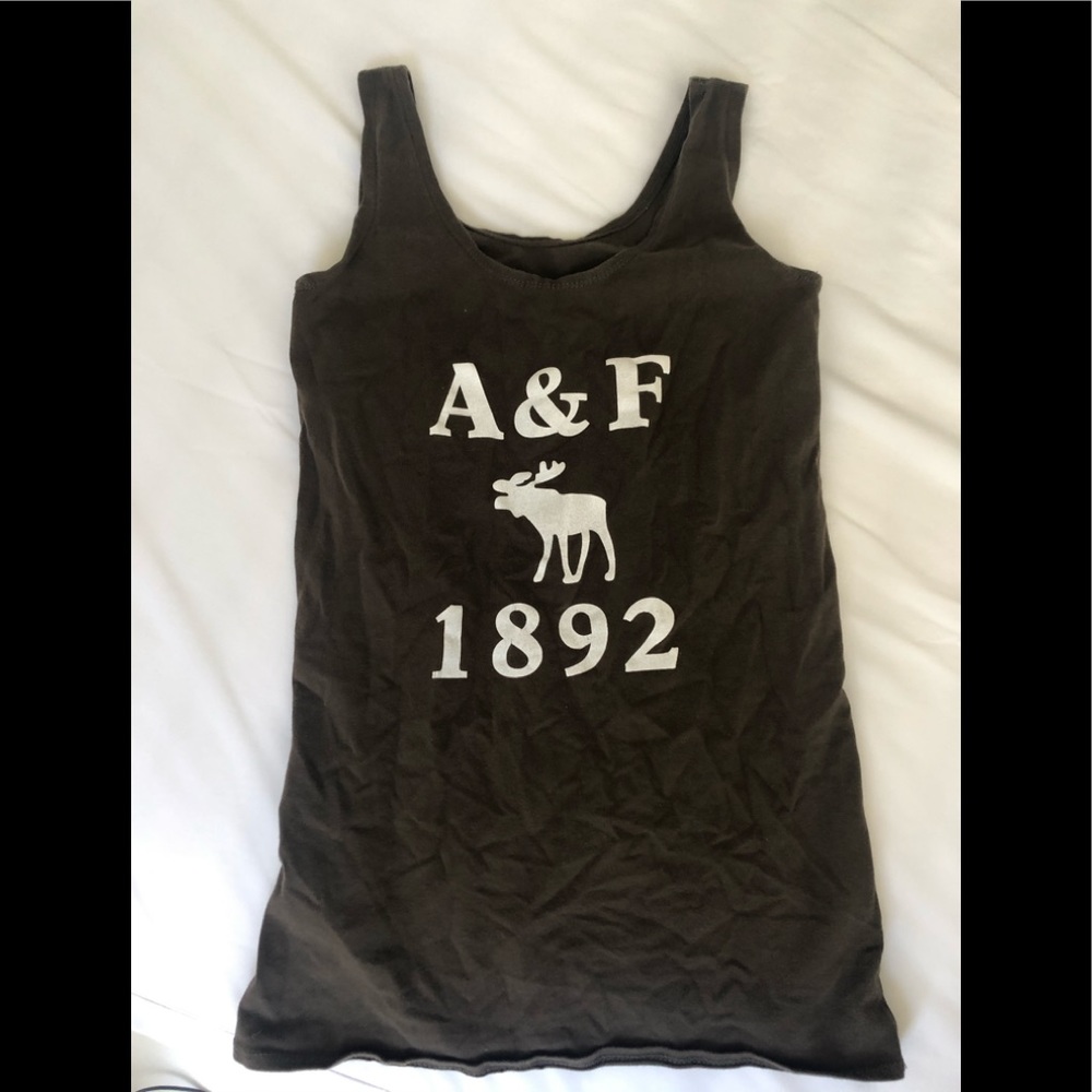 A&F Olive tank top size S